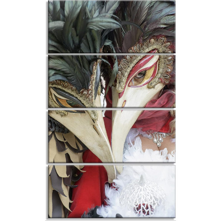 Loon Peak® 4 Piece Wrapped Canvas Painting Set Wayfair